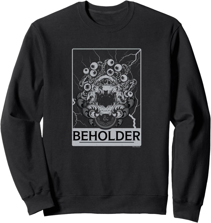 Dungeons &amp; Dragons Beholder Tarot Card Sweatshirt