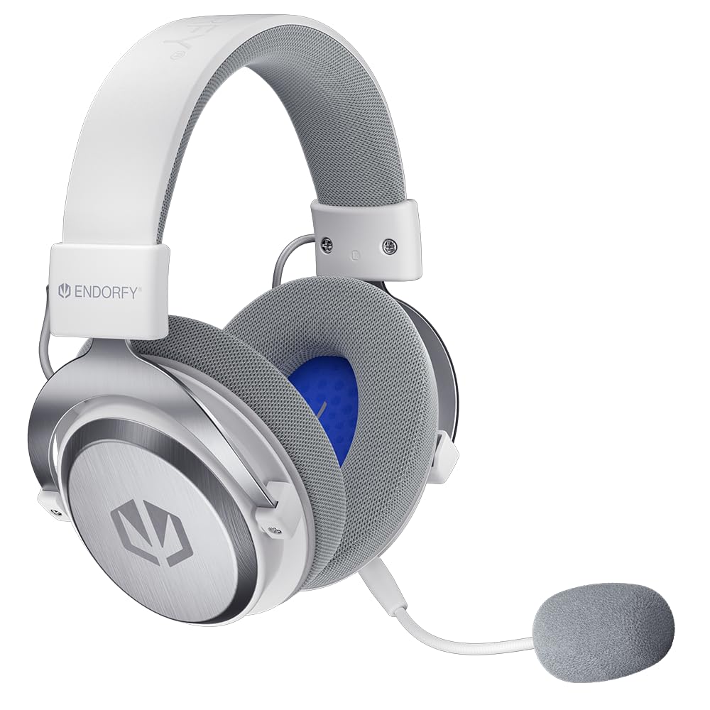 ENDORFY Viro Infra Wireless Gaming-Headset, 40 Std., Onyx White Weiss, Weiss