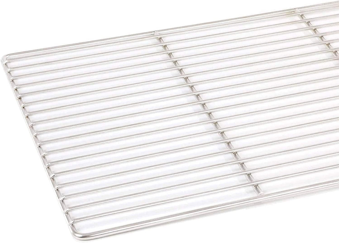 Grillrost 50 x 33 cm aus Edelstahl rostfrei und elektropoliert