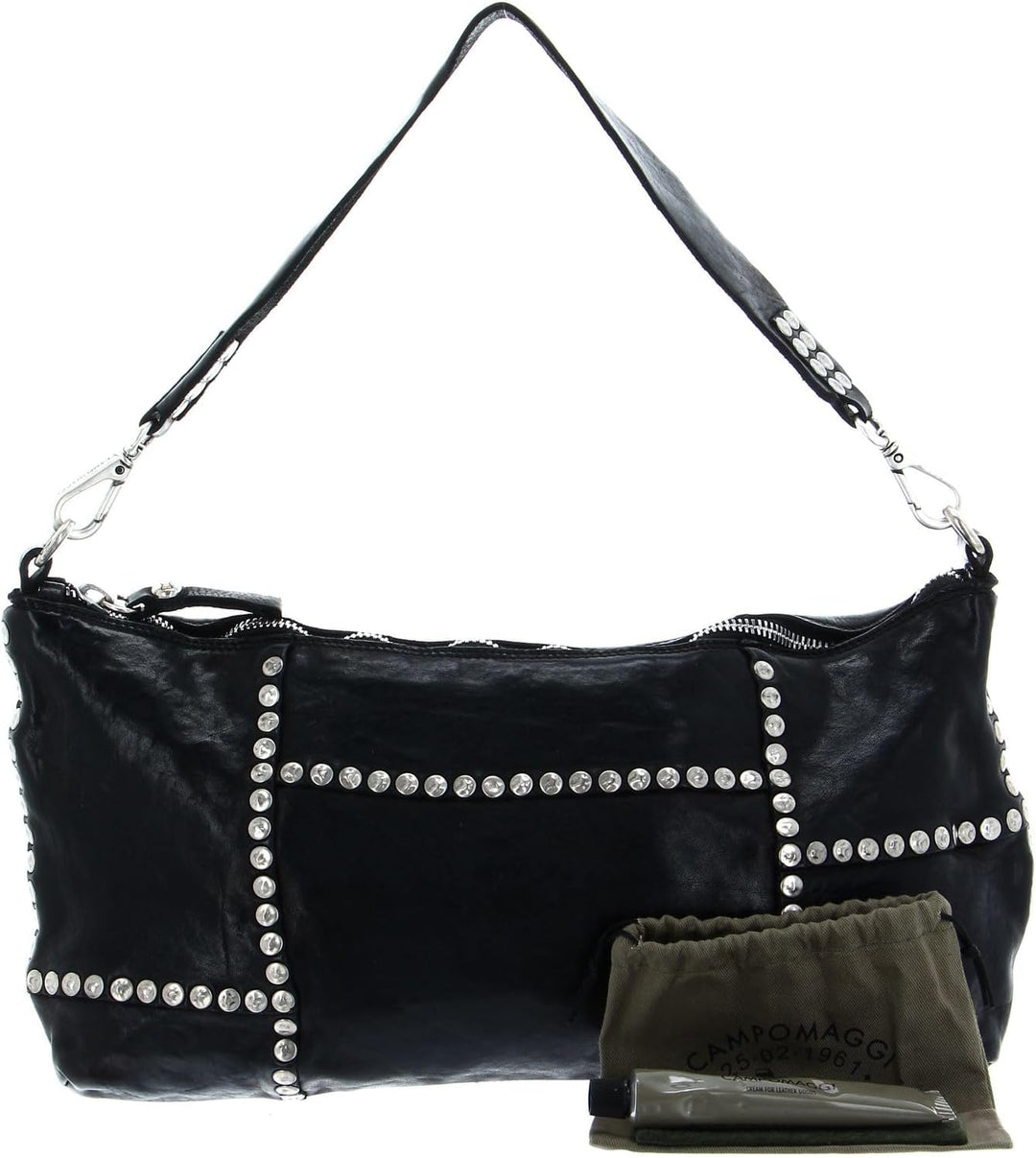 Campomaggi Horizontal Shoulder Bag Nero