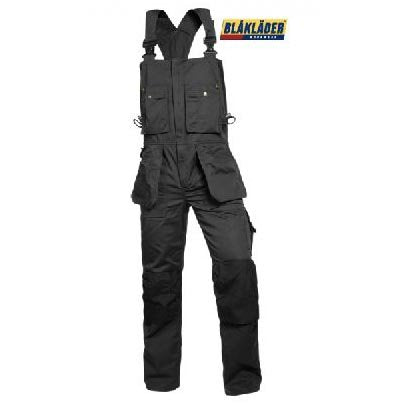 Blakläder Multifunktions-Latzhose, 1 Stück, C46, schwarz, 260018609900C46 Black C46, Black C46