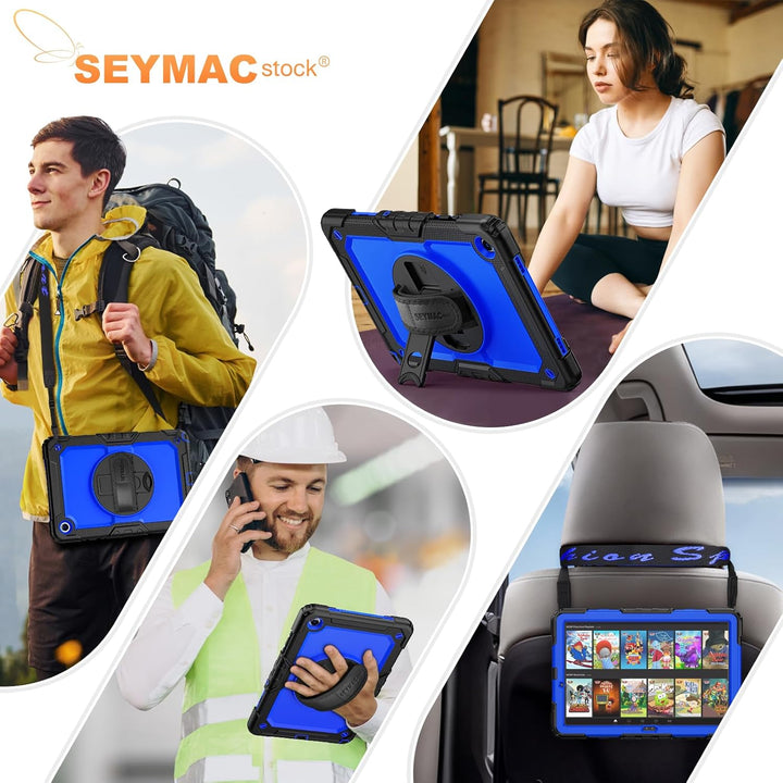 SEYMAC stock Hülle für Samsung Galaxy Tab A11+ Plus/A9+ Plus 11 Zoll 2025/2023, Stossfeste Hülle mit
