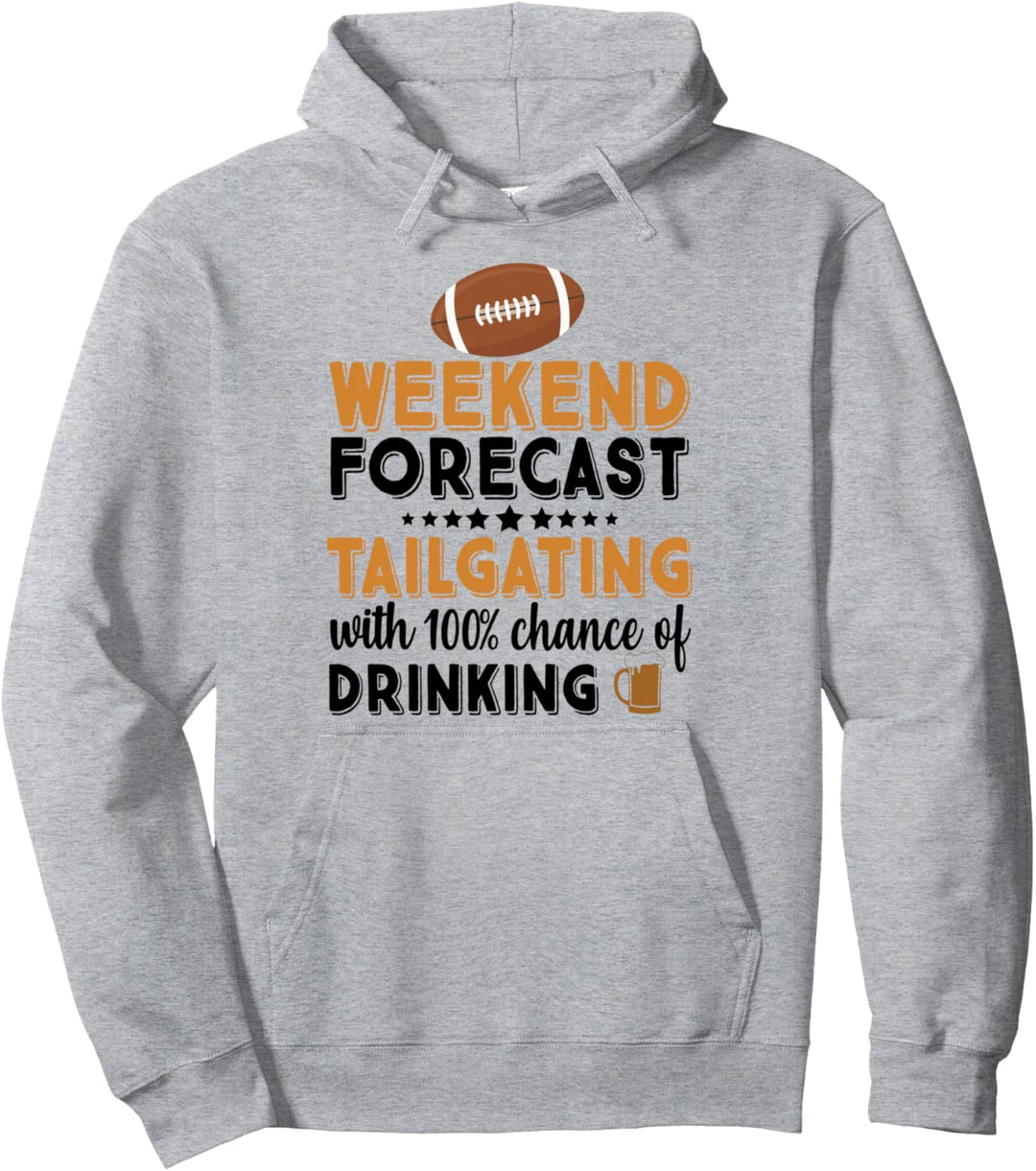 American Football Party Essen Sport Spass Geschenk Pullover Hoodie