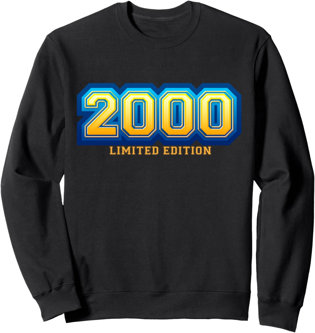 24. Geburtstag Mann Frau 24 Jahre 2000 Deko Lustig Geschenk Sweatshirt