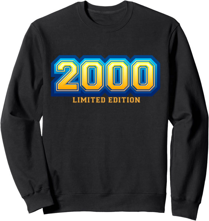 24. Geburtstag Mann Frau 24 Jahre 2000 Deko Lustig Geschenk Sweatshirt
