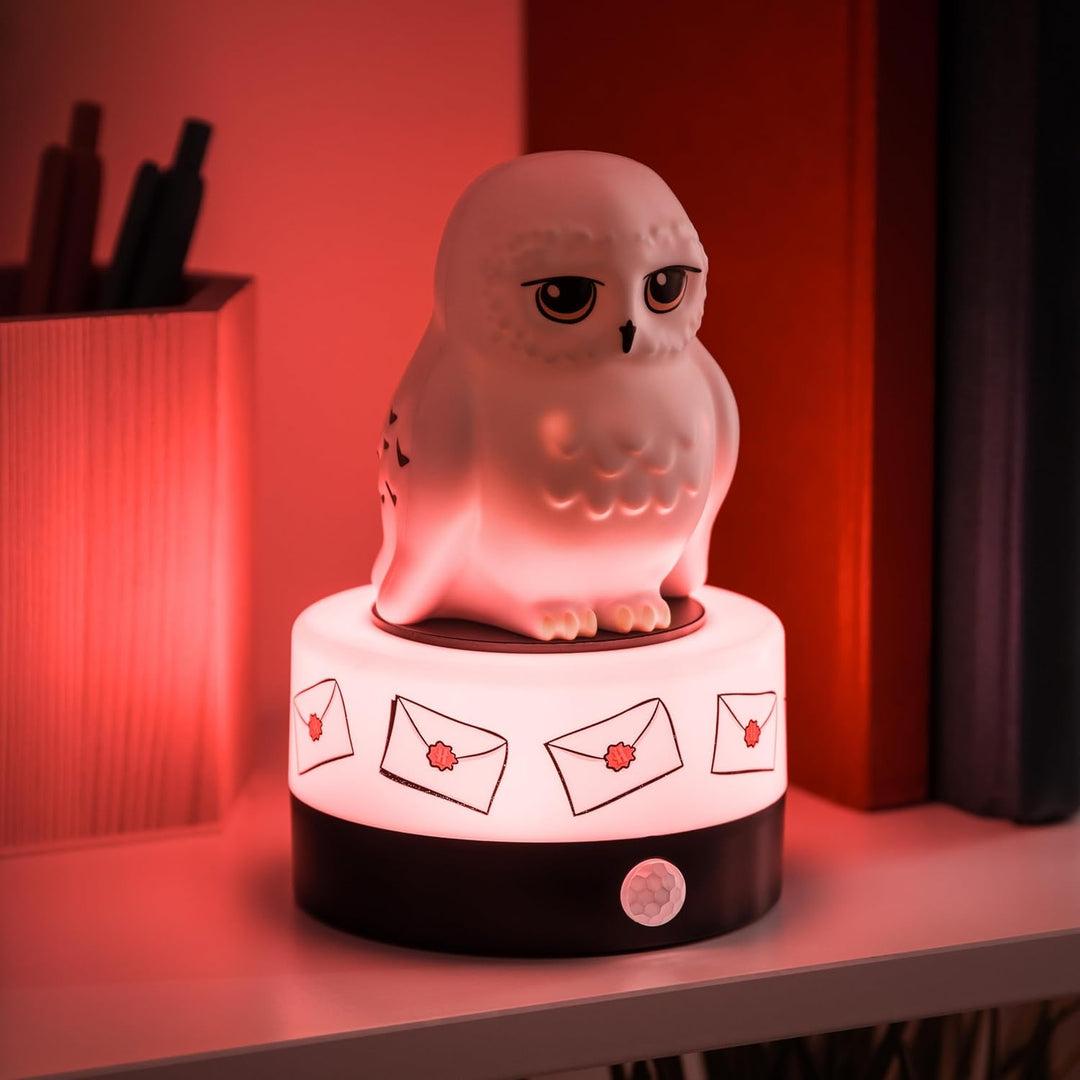 Paladone Hedwig Bewegungsmelder, Raumwächter und Nachtlicht, offiziell lizenzierte Harry Potter LED-
