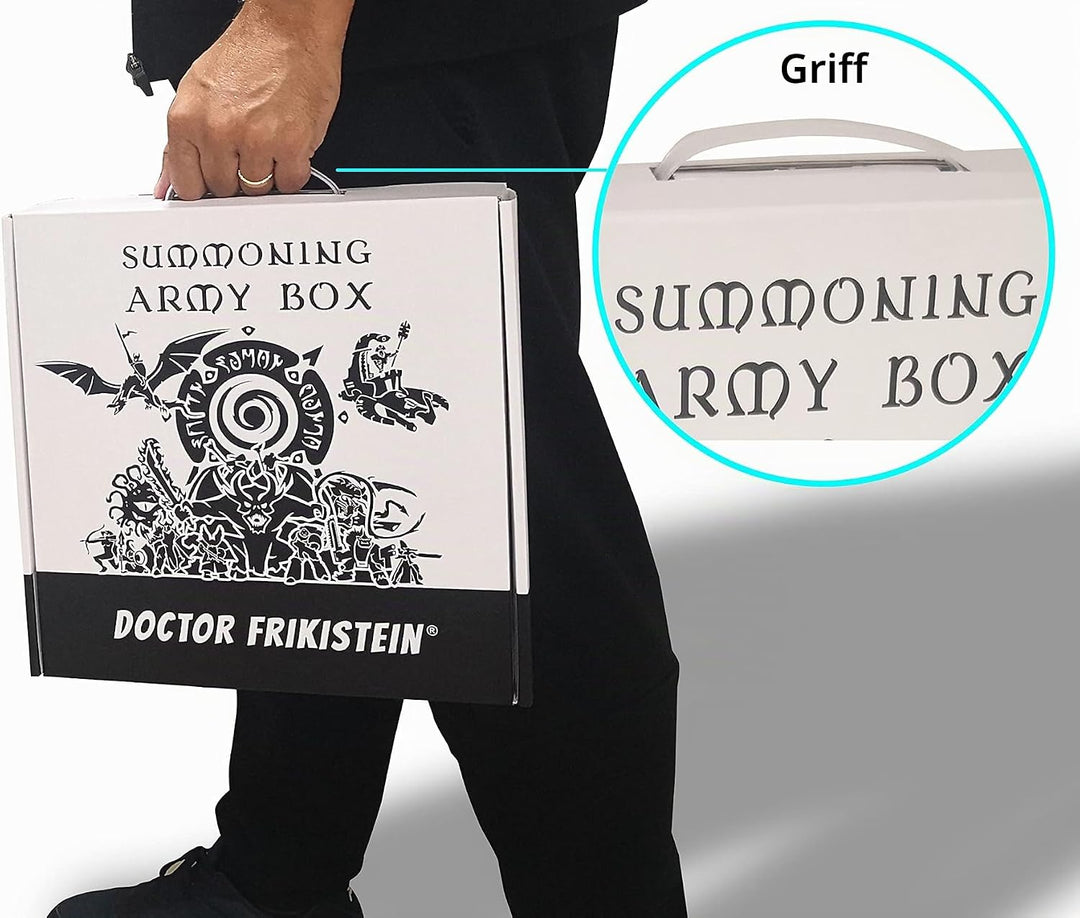 Doctor Frikistein Summoning Army Box | Aufbewahrung, Schutz und Transport von Miniaturen von Spielen