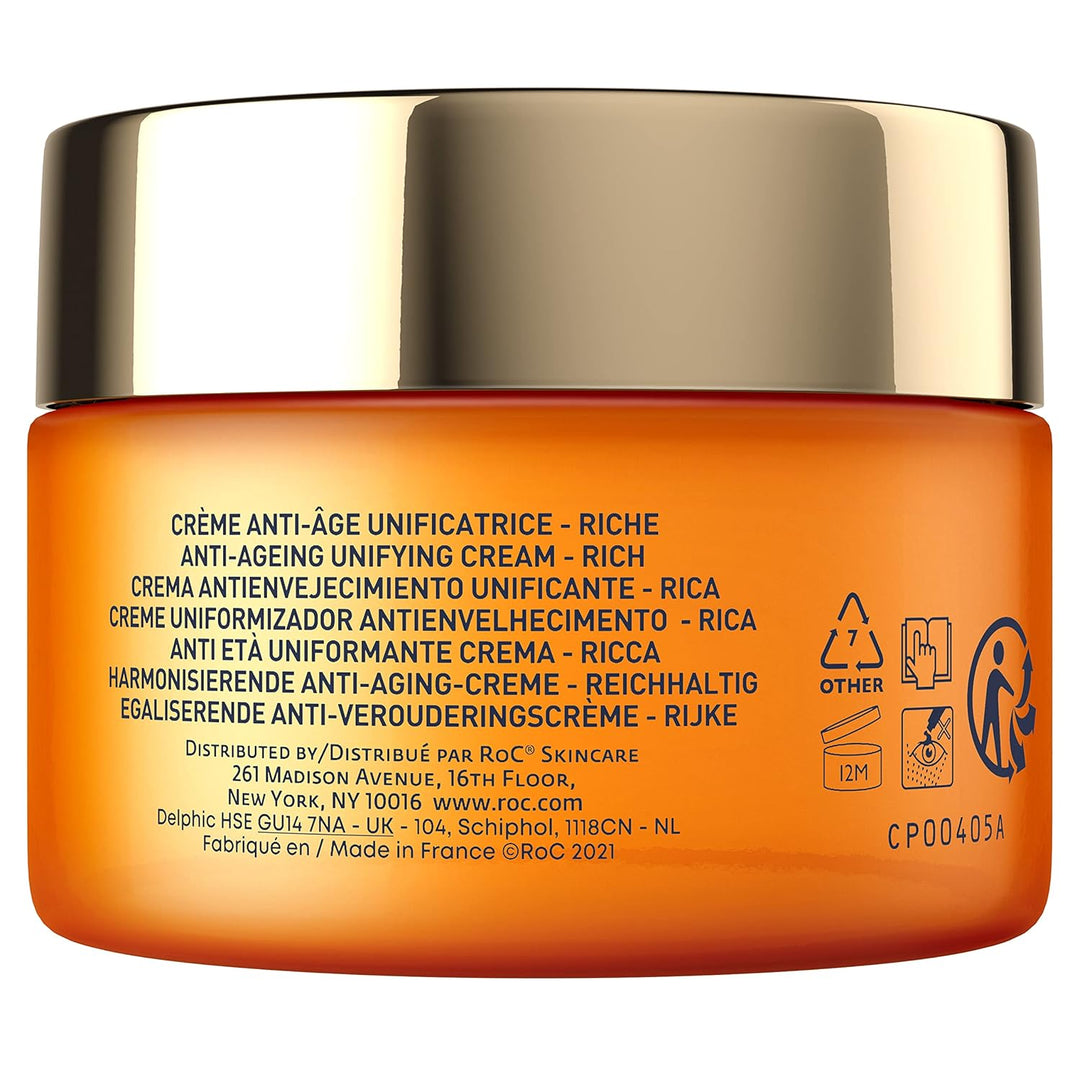 RoC - Multi Correxion Vitamin C Vereinheitlichende Crème - Glättet Falten - Verbessert Hautton und T