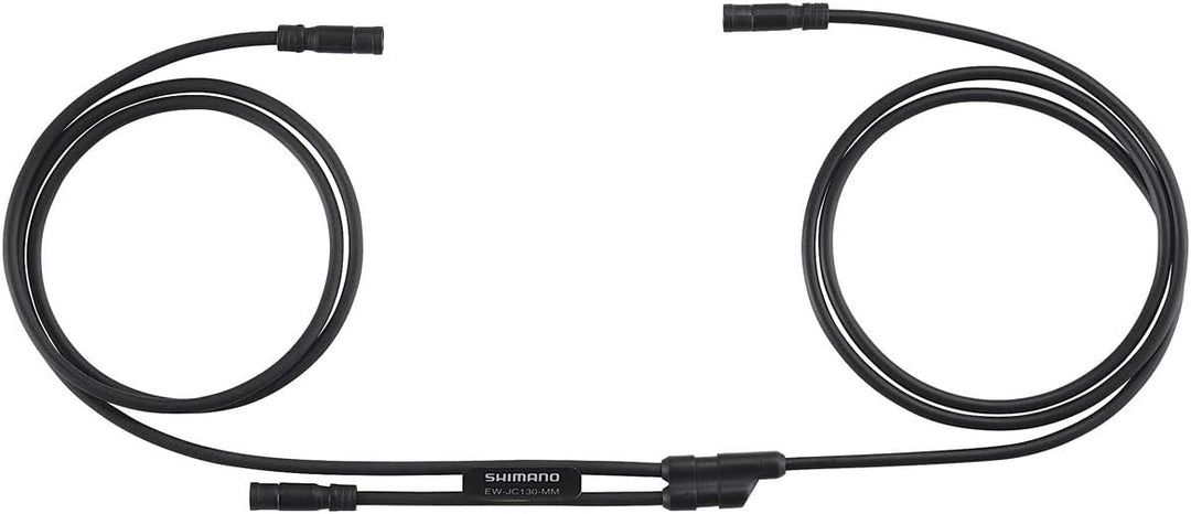 SHIMANO Unisex – Erwachsene Y-verbindungskabel-2090319120 Y-Verbindungskabel/Verteiler, Schwarz, Ein