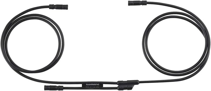 SHIMANO Unisex – Erwachsene Y-verbindungskabel-2090319120 Y-Verbindungskabel/Verteiler, Schwarz, Ein