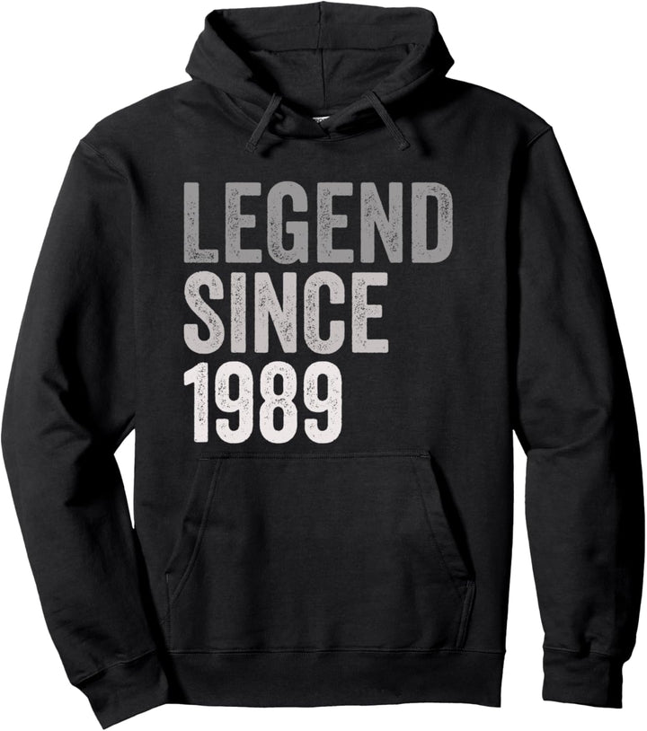 Legende Seit 1989 Lustiges Geburtstagsjahr Retro Legend Pullover Hoodie