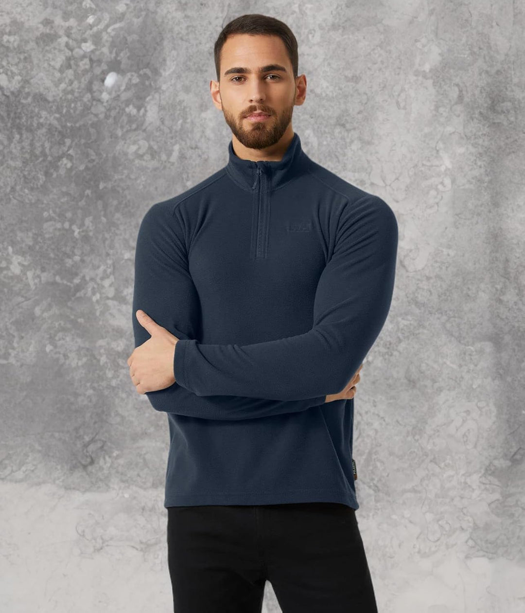 Helly Hansen Herren Daybreaker Fleece mit 1/2-Reissverschluss S Marineblau, S Marineblau