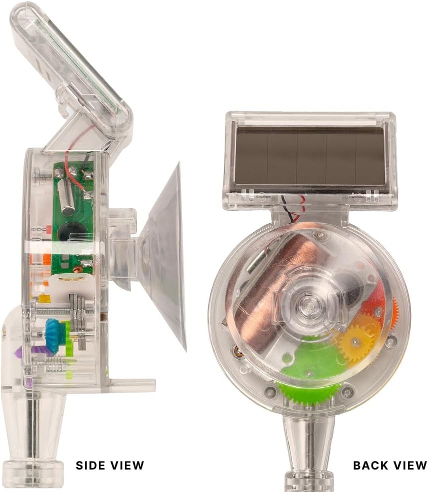 SOLARBETRIEBENER Regenbogen - Macher Zauber Projektor, Rainbow Maker mit Solarantrieb Single, Regenb
