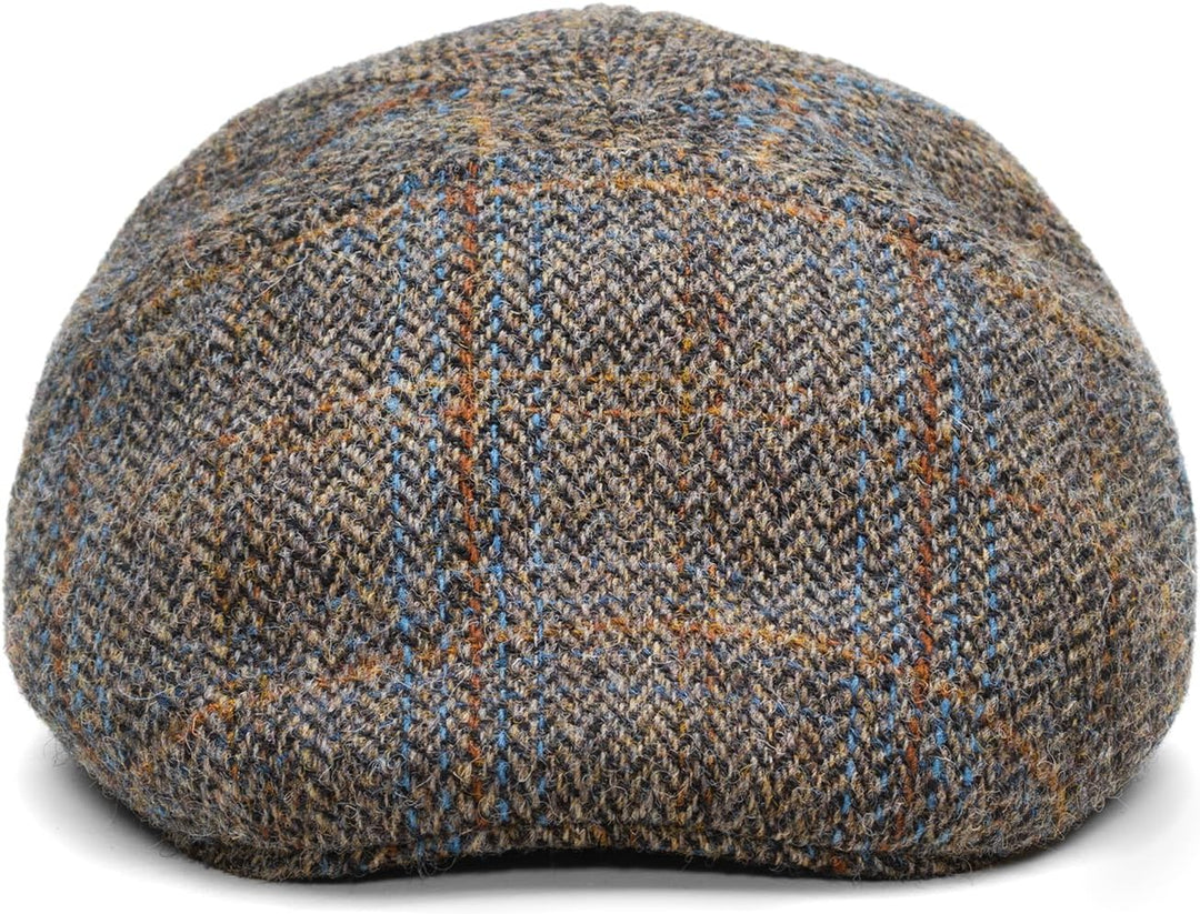 Sterkowski Ivy Five Kappe | Harris Tweed Schirmmütze für Herren und Frauen | Elegant Praktisch Schie