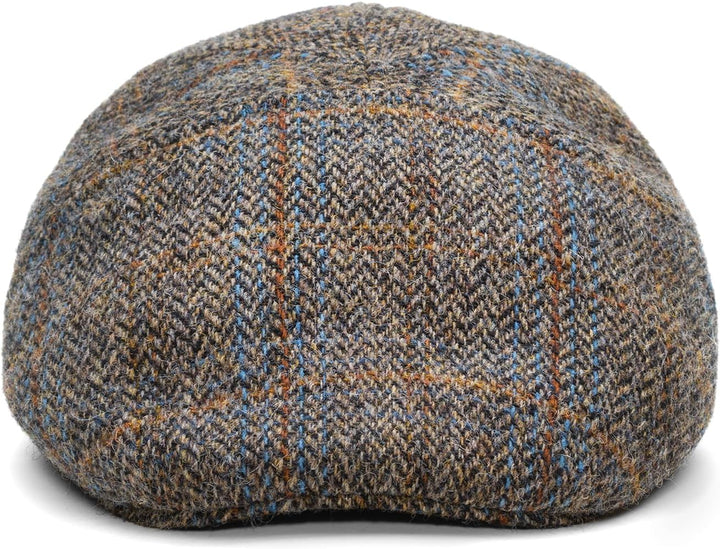 Sterkowski Ivy Five Kappe | Harris Tweed Schirmmütze für Herren und Frauen | Elegant Praktisch Schie