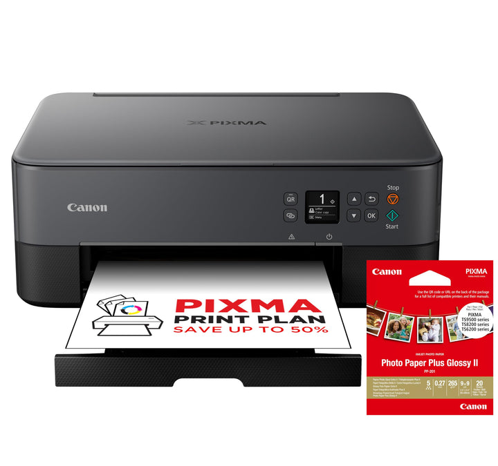 Canon PIXMA TS5350i Multifunktionsdrucker 3in1 Drucker/Kopierer/Scanner, WLAN, Randlosfotos, kabello