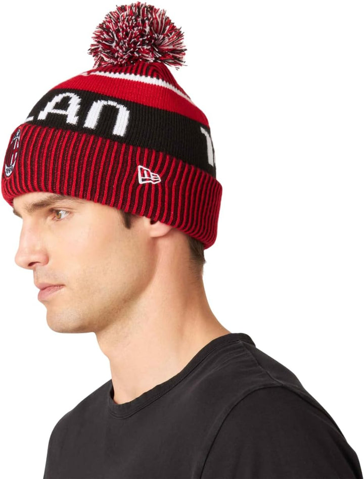 New Era Wintermütze Bommel Beanie - AC Mailand