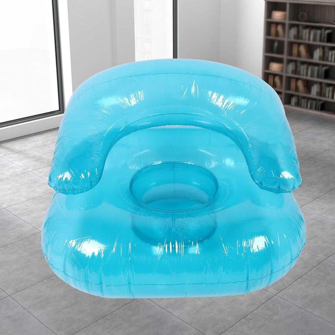 Transparenter Ergonomischer Blow -up -Stuhl, Verbesserung des Wohnraums Einzigartiger Aufblasbarer S