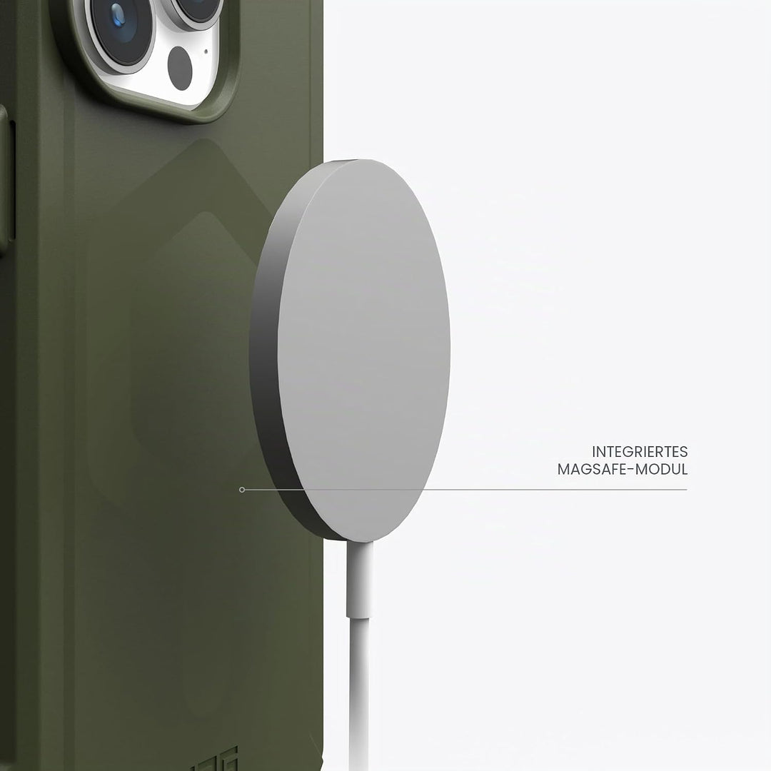 URBAN ARMOR GEAR Essential MS Case kompatibel mit Apple iPhone 15 Pro Max Hülle [50% recyceltes Mate