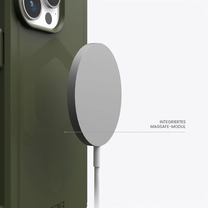URBAN ARMOR GEAR Essential MS Case kompatibel mit Apple iPhone 15 Pro Max Hülle [50% recyceltes Mate
