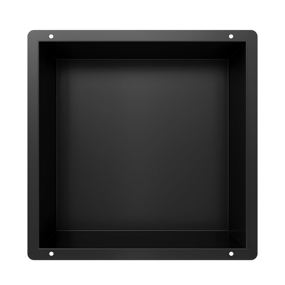 Neodrain Wandnische Dusche Edelstahl Randlos Einzelregal Lagerung Duschnische für Badezimmer 30 x 30