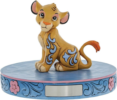 Enesco Jim Shore 6009001 Disney Traditions Simba Miniaturfigur Mehrfarbig 3 in H x 1.75 in W x 2.25