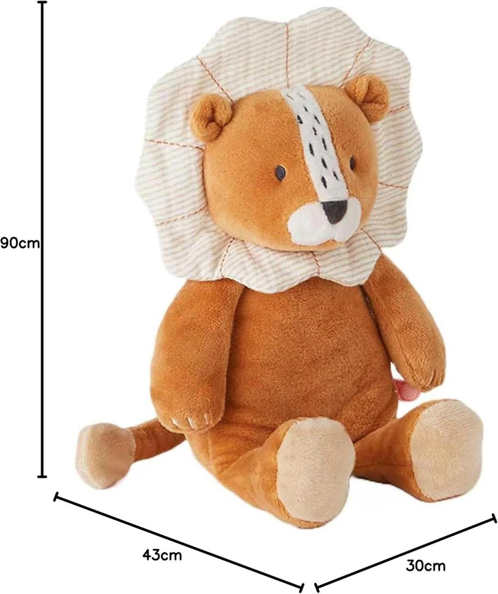 Noukie's - Plüsch für Kinder - Kuscheltier Medium Babou - Schmusetuch Bio-Baumwolle - Grösse für Kin