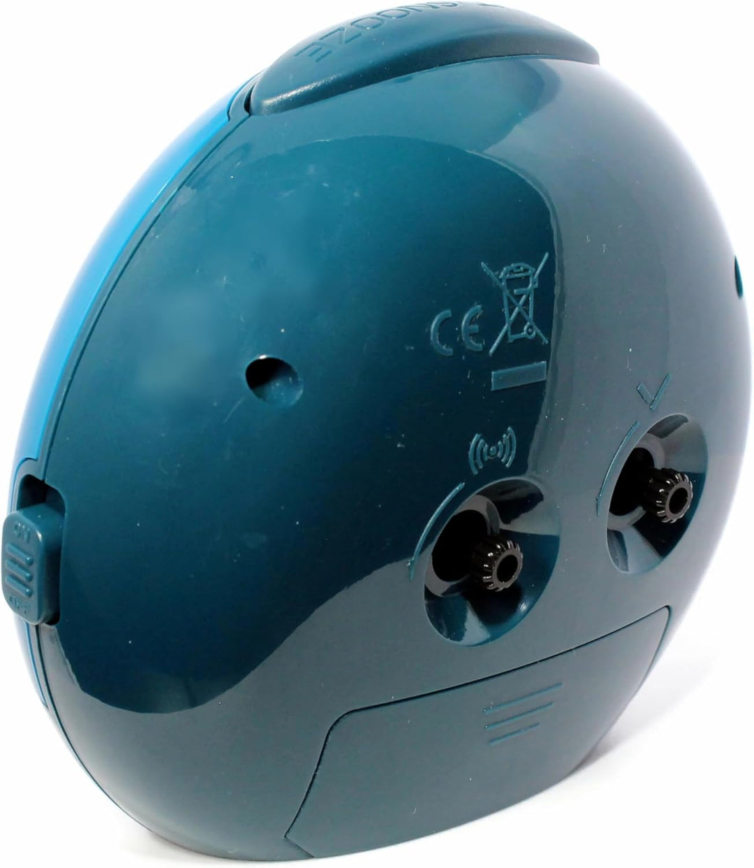 Atlanta Kinderwecker ohne Ticken Leisegang Quarz Licht Snooze - 1526/5 (Blau)