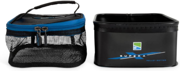 Preston Supera X Pellet Wetter - Angeltasche, Zubehörtasche, Tasche zum Friedfischangeln, Transportt