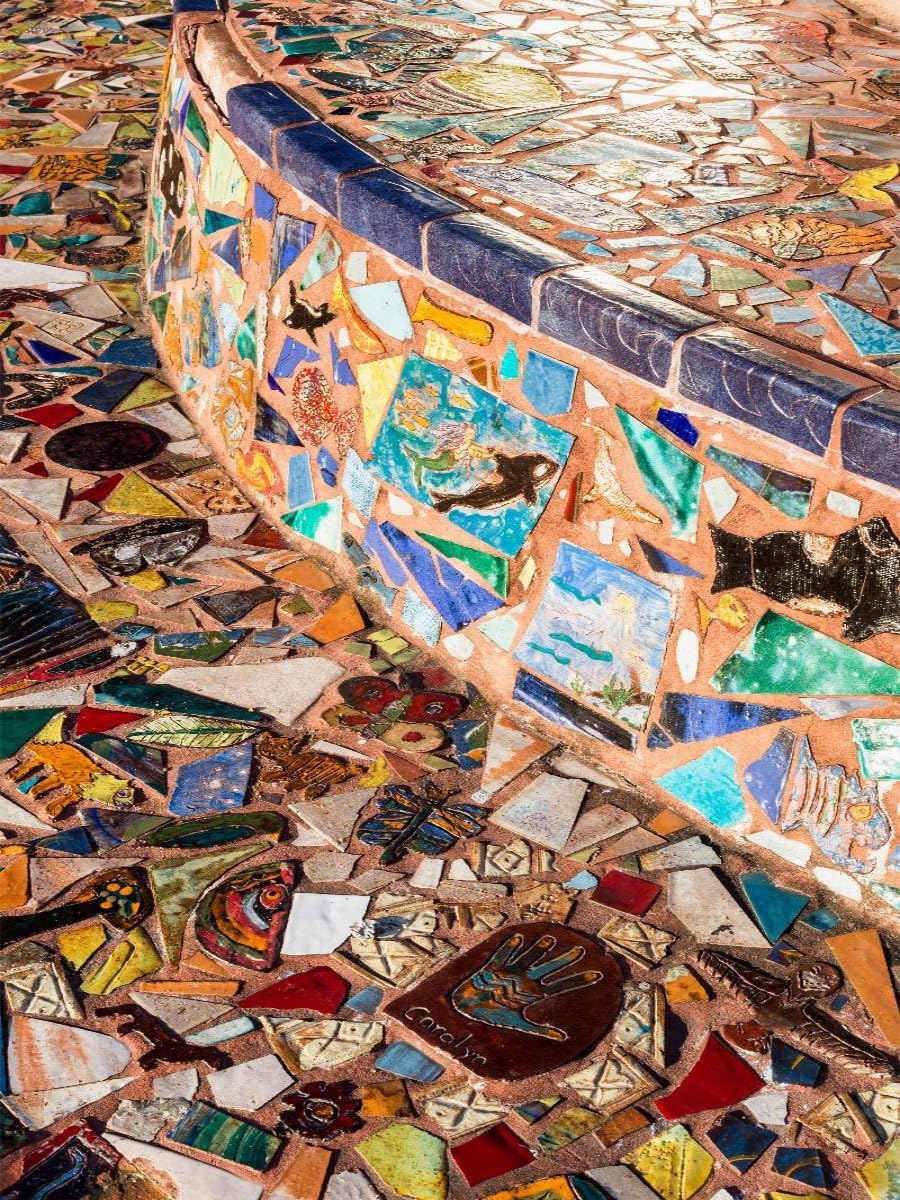 CALVENDO Puzzle Mosaikkunst 1000 Teile Lege-Grösse 48 x 64 cm Foto-Puzzle Bild von TomKli, 1000 Teil