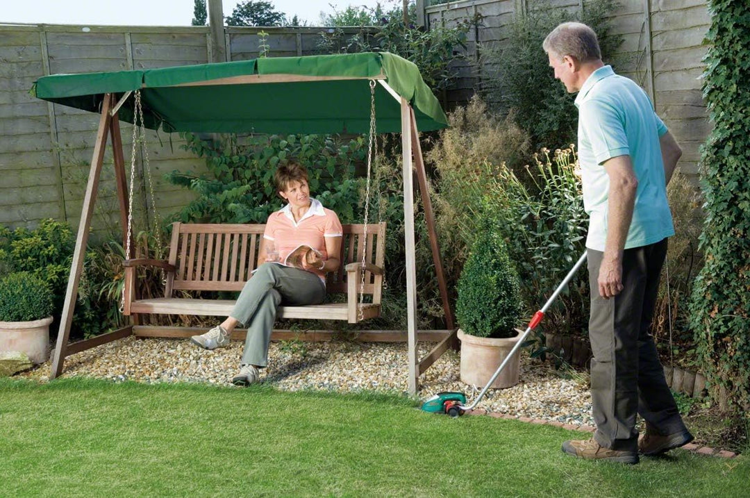 Bosch Home and Garden 2609002041 Teleskopgriff mit Rädern 80–115 cm (Isio)
