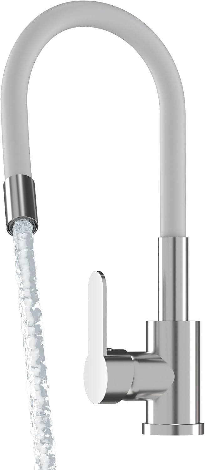 Granitan Ausgussbecken für Garage Keller Werkstatt und Waschküche - Universal Waschtrog mit Siphon -