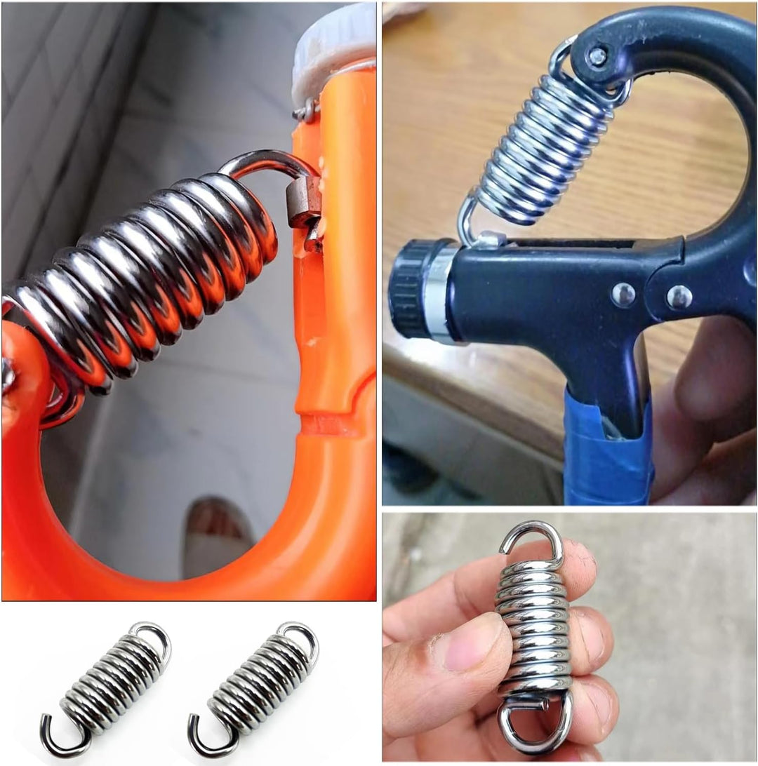 5 Stück Griffkrafttrainer-Feder, Ersatz-Feder, Edelstahl, widerstandsfähige Zugfedern für Handgriffs