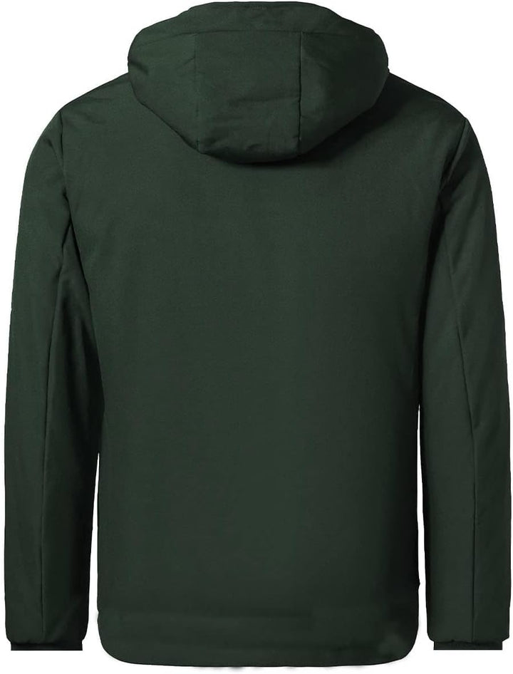TONY BACKER Herren-Winterjacke, Softshelljacke, wasserdicht, winddicht, mit Kapuze, warme Jacke für