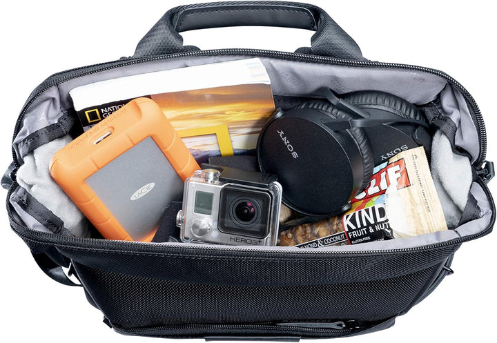 Vanguard VEO SELECT45M BK Rucksack/Schultertasche für DSLR-Kamera, Videoausrüstung oder Drohne, Schw