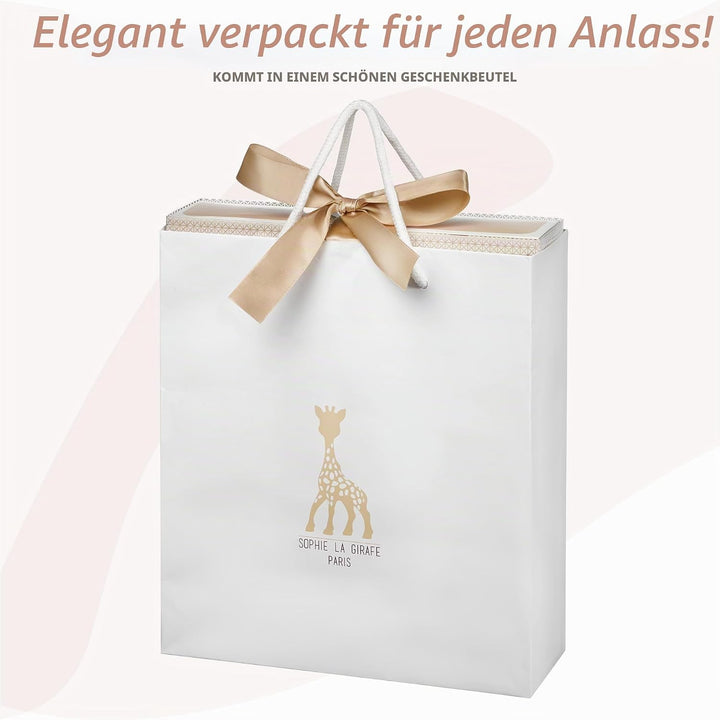Sophiesticated – Sophie die Giraffe – Geschenkset zur Geburt, ab 2 Jahren, Grösse M