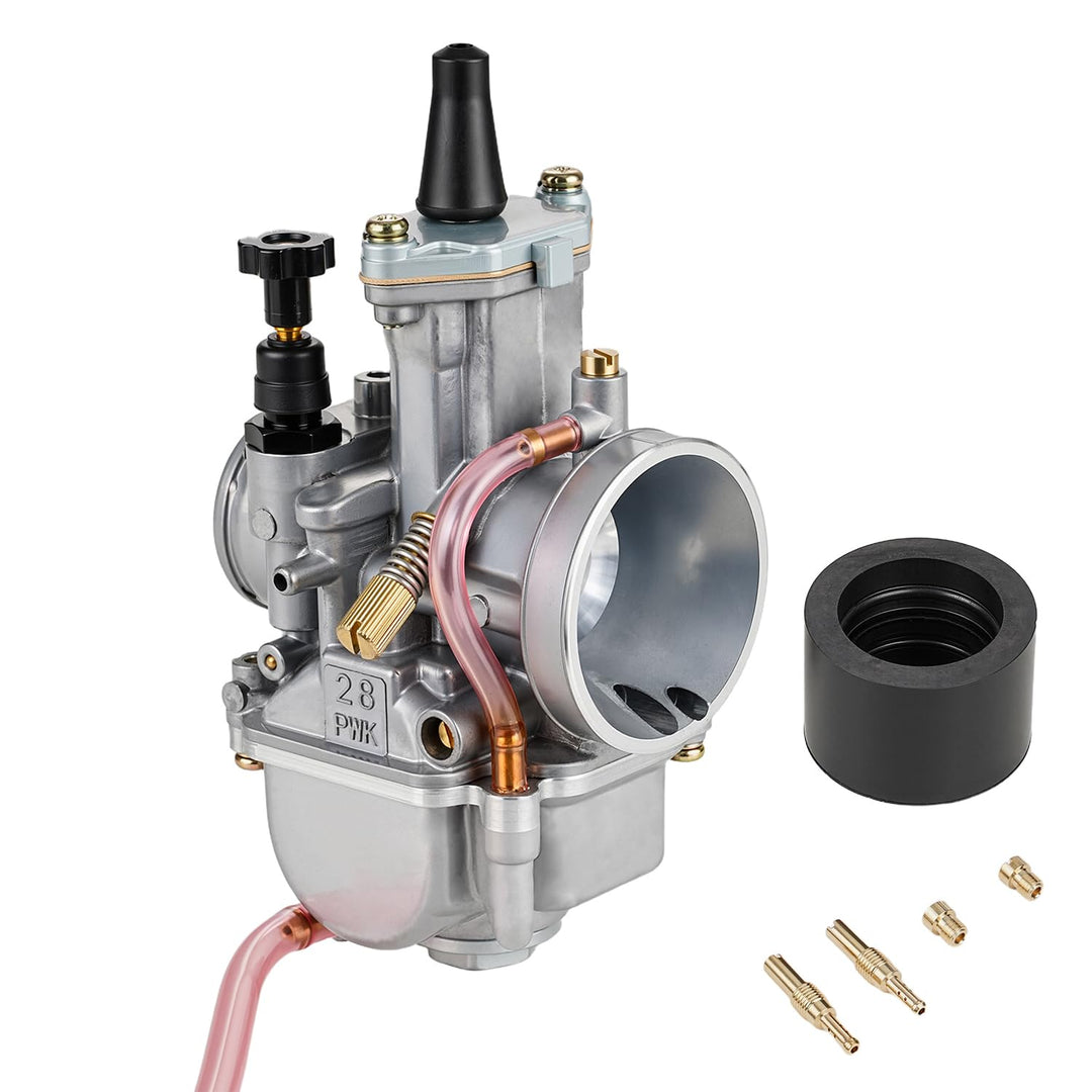 JFG RACING 28 mm Vergaser, PWK 28 Power Jet Vergaser für ATV Quads Quad Pit Dirt Bike Scooter KOSO 2