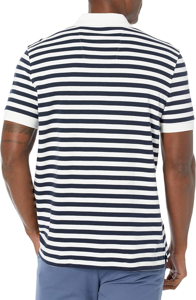 Nautica Herren Polohemd S Bright White, S Bright White