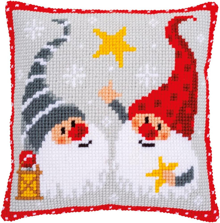 Vervaco PN-0172634 Kreuzstichkissen, Mehrfarbig, 40x40cm