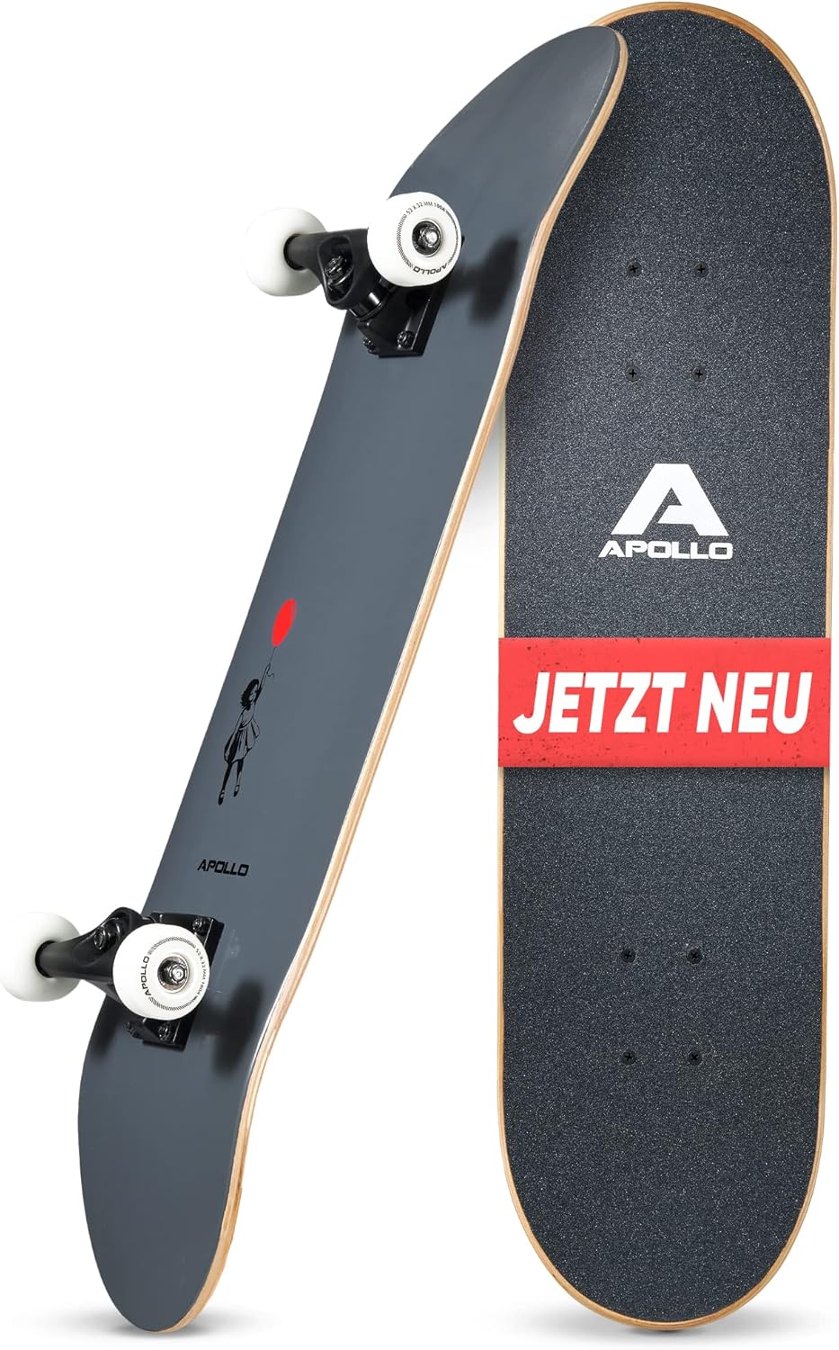 Apollo Skateboard | Cooles Kinder Skateboard und Profi Skateboard Erwachsene in Einem | 7-lagiges Sk