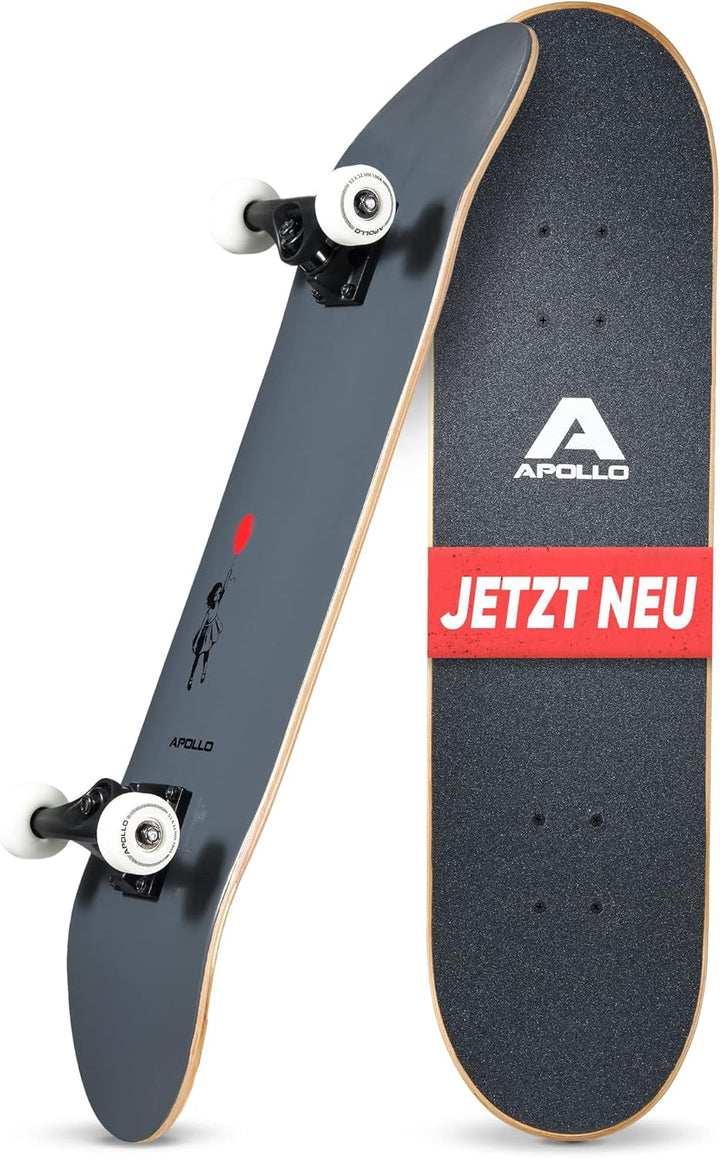 Apollo Skateboard | Cooles Kinder Skateboard und Profi Skateboard Erwachsene in Einem | 7-lagiges Sk