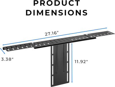 HumanCentric DSLR Monitor Mount - Monitor Shelf for Desk Camera Mount, Light Webcam and Microphone C