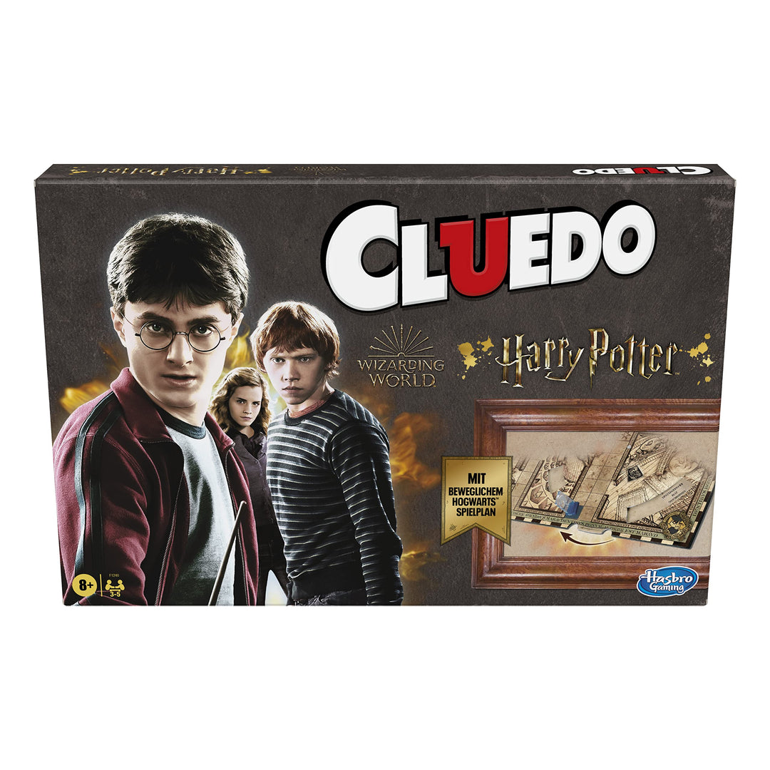 Cluedo: Wizarding World Harry Potter Edition, Detektivspiel für 3-5 Spieler, für Kinder ab 8 Jahren