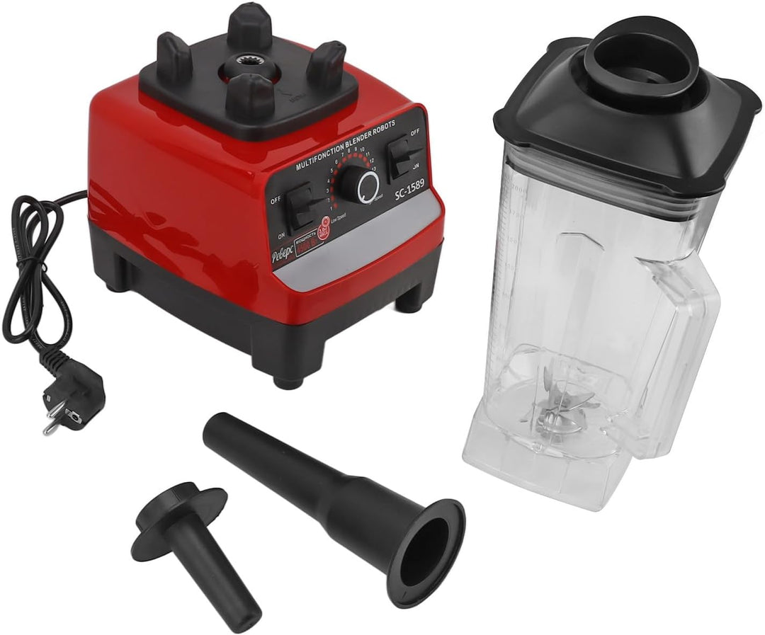 Standmixer, 4500 W, Professioneller Mixer mit 6 Edelstahlklingen, Leistungsstarker Kommerzieller Mix
