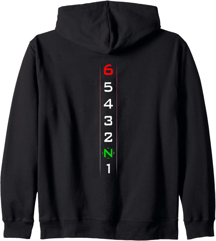 Motorrad Gangschaltung / Bike Life / Biker-Geschenk Kapuzenjacke