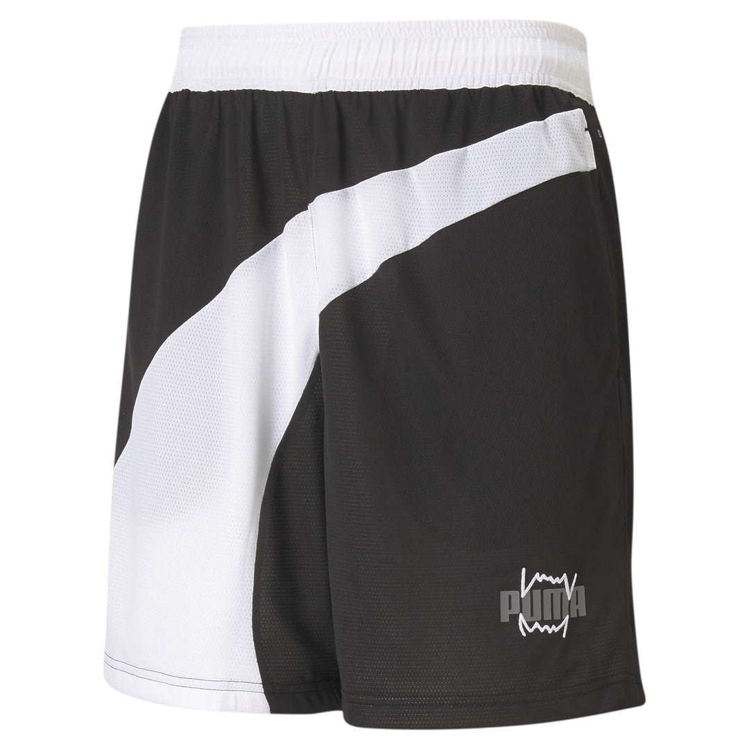 PUMA Herren Flare Shorts XL Schwarz, XL Schwarz
