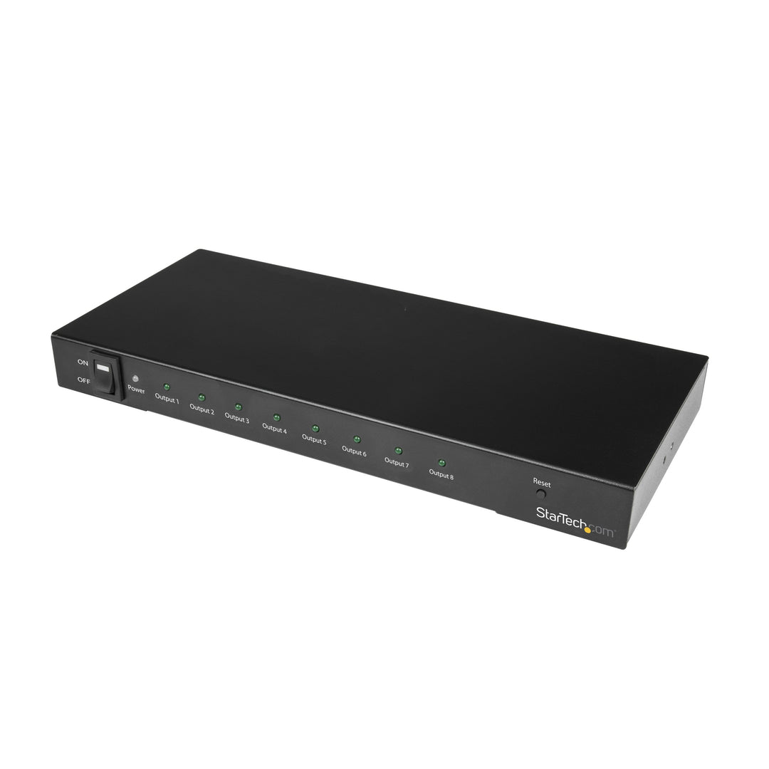 StarTech.com 8 Port 4K 60Hz HDMI Splitter - HDR Unterstützung - 7.1 Surround Audio Sound - HDMI Vert