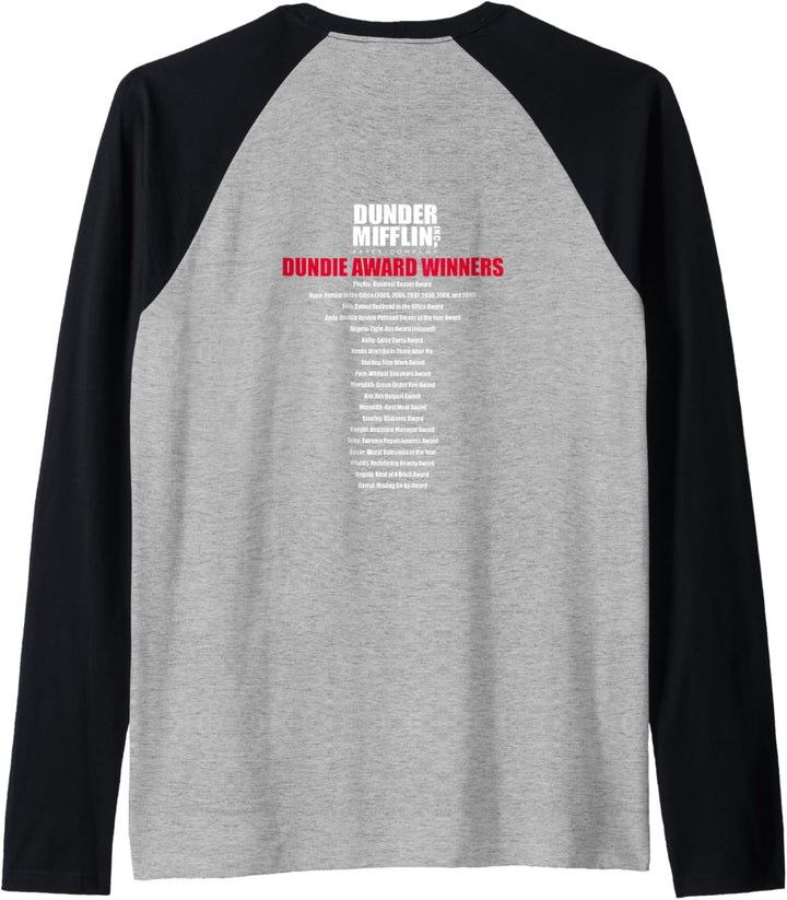 The Office Dundie Preisträger Raglan