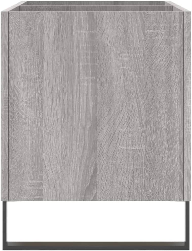 vidaXL Plattenschrank Grau Sonoma 74,5x38x48 cm Holzwerkstoff, Grau Sonoma
