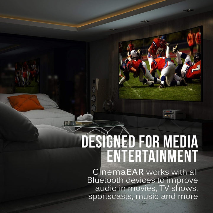 MEE audio - Matrix Cinema, Bluetooth Kopfhörer, aptX Low Latency, Lange Akkulaufzeit, Kopfhörer, Sch